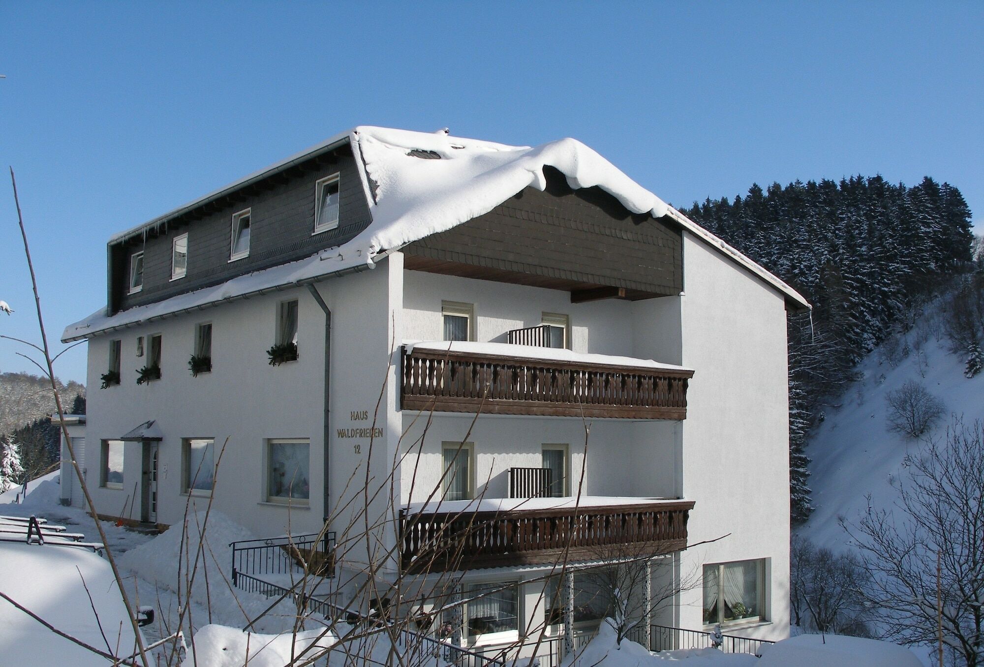 Pension Haus Waldfrieden Willingen  Exterior foto